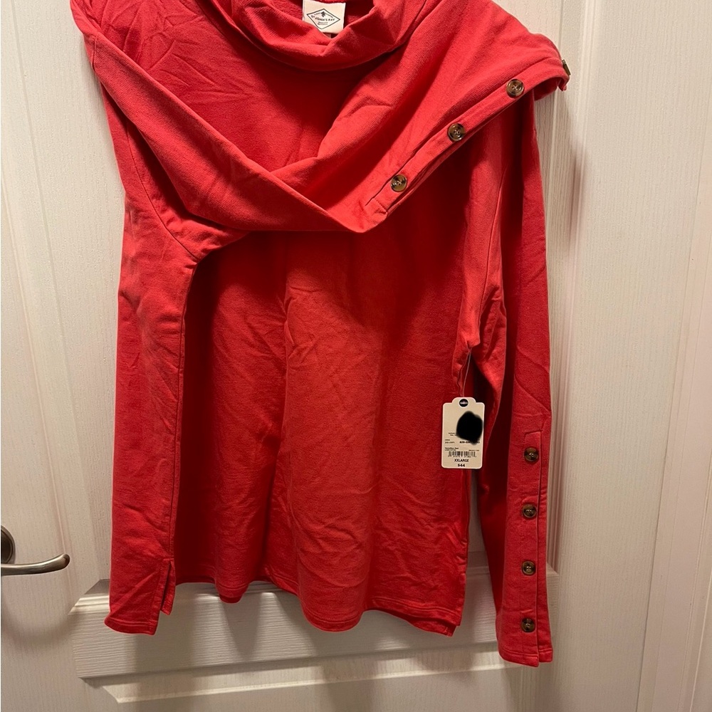 St. John Collection  Button-Detail Blouse